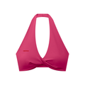 Women's Pleated Halter Sports Bra