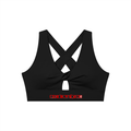 Women's Twist Front V-Neck Sports Bra
