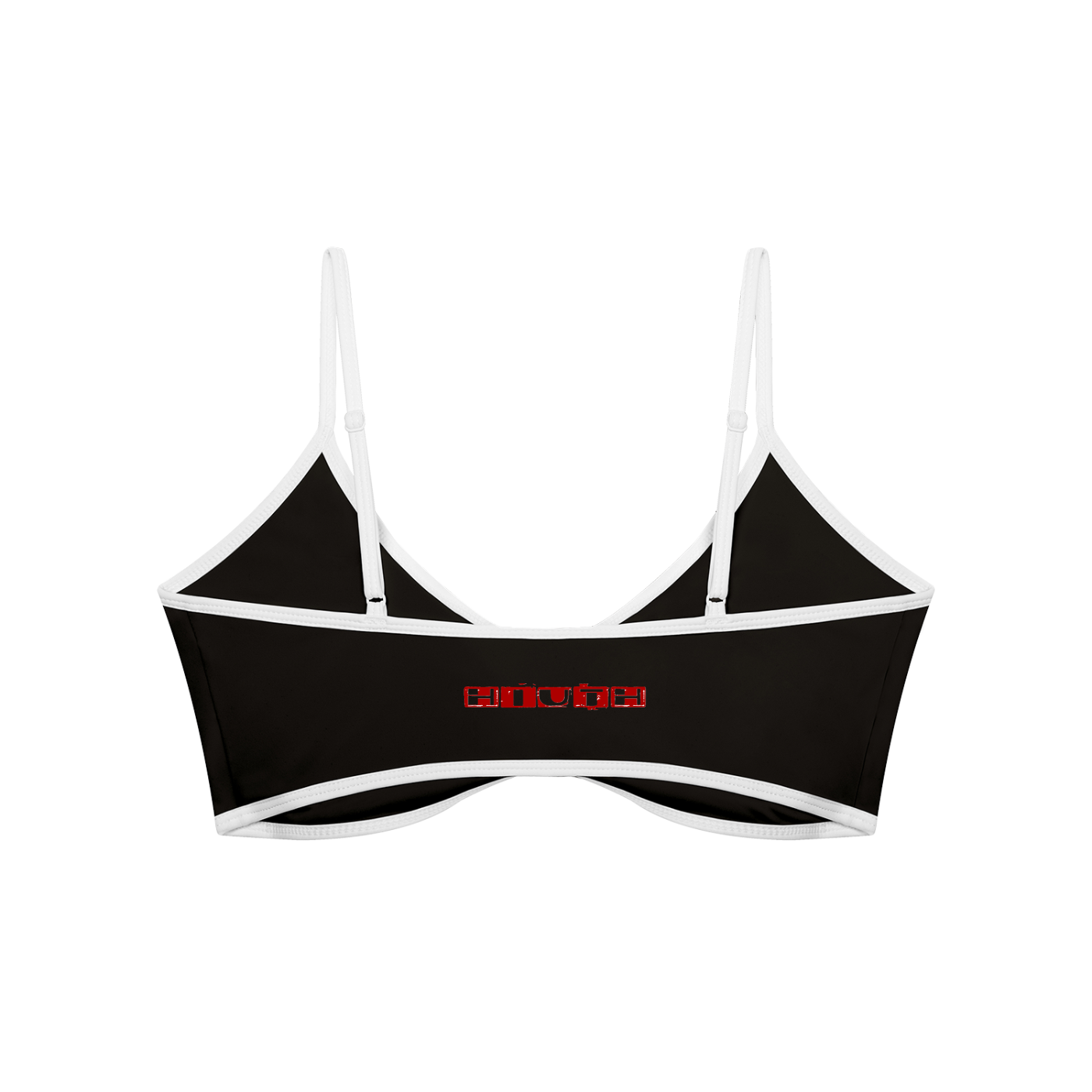 Women's Color Block Ruched V-Neck Sports Bra