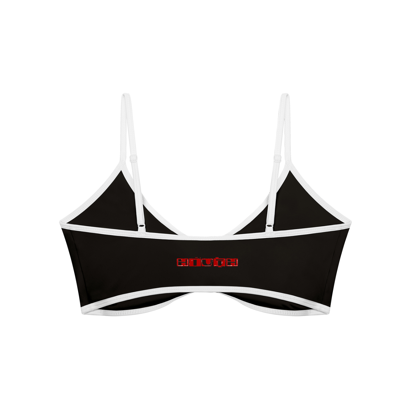 Women's Color Block Ruched V-Neck Sports Bra