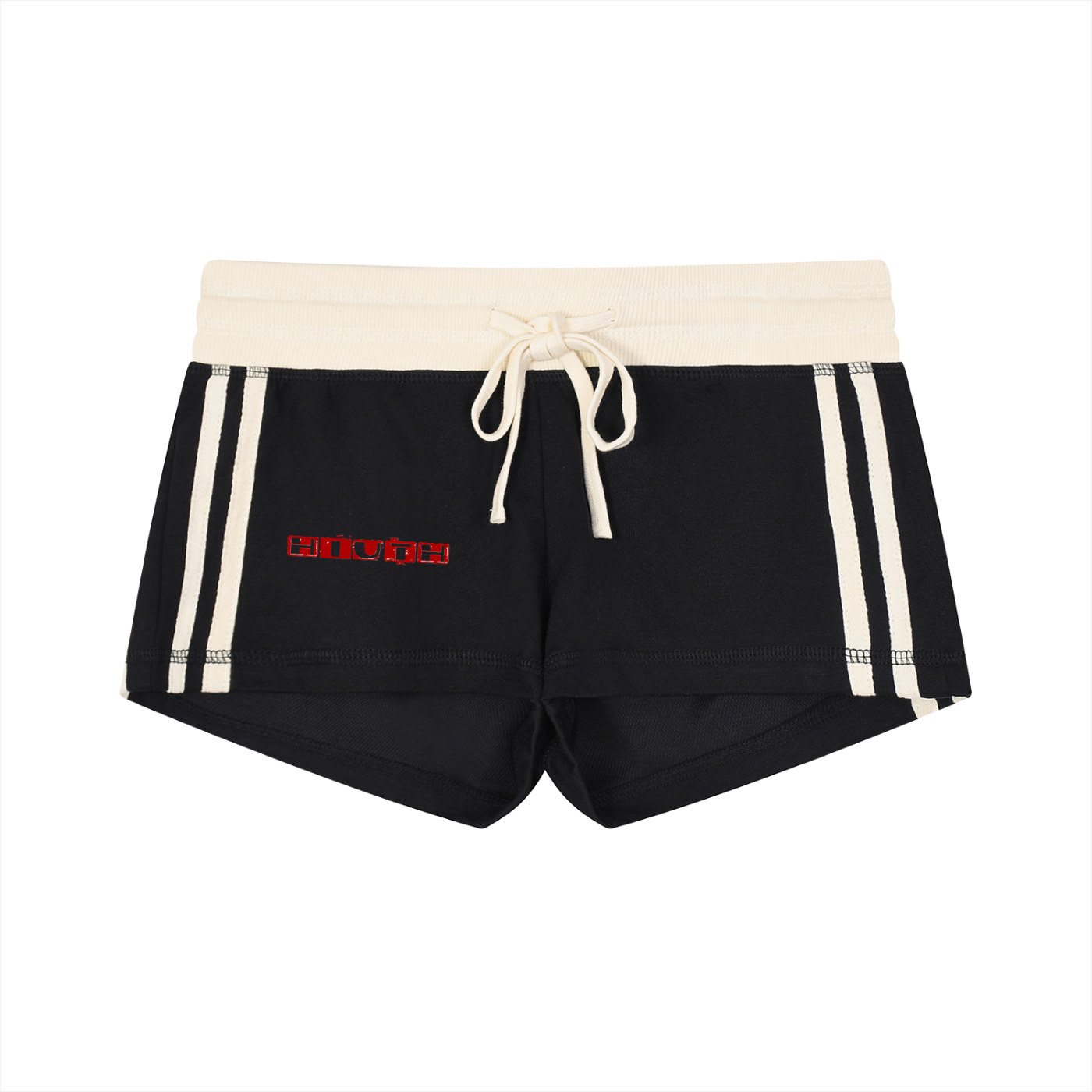 Women's Contrast Stripe Track Shorts