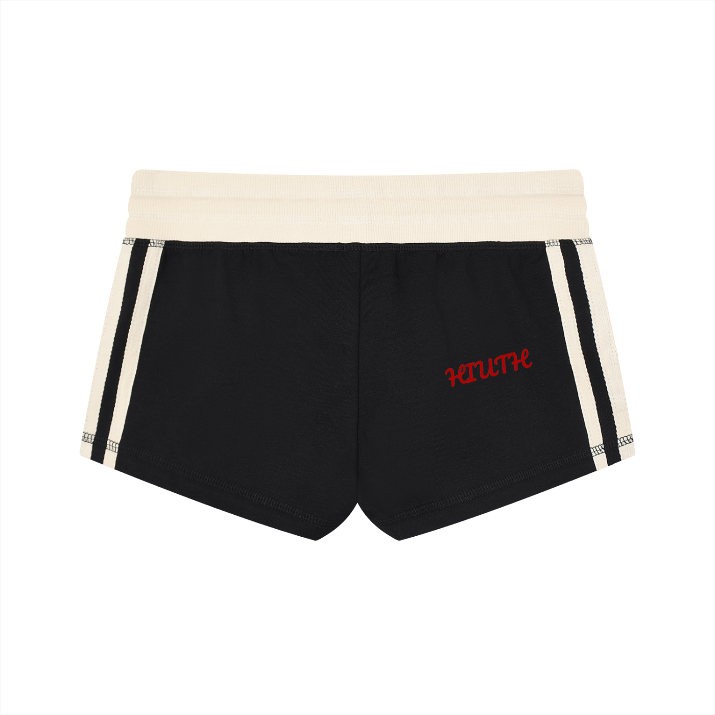 Women's Contrast Stripe Track Shorts